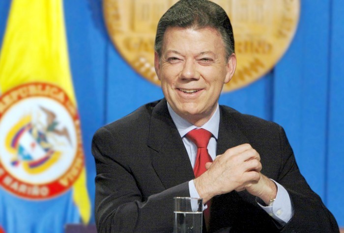 Президент Колумбии Хуан Мануэль Сантос стал лауреатом Нобелевской премии мира