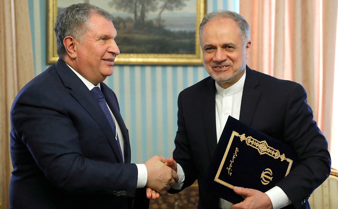 «Роснефть» и Иран договорились о проектах с инвестициями в $30 млрд